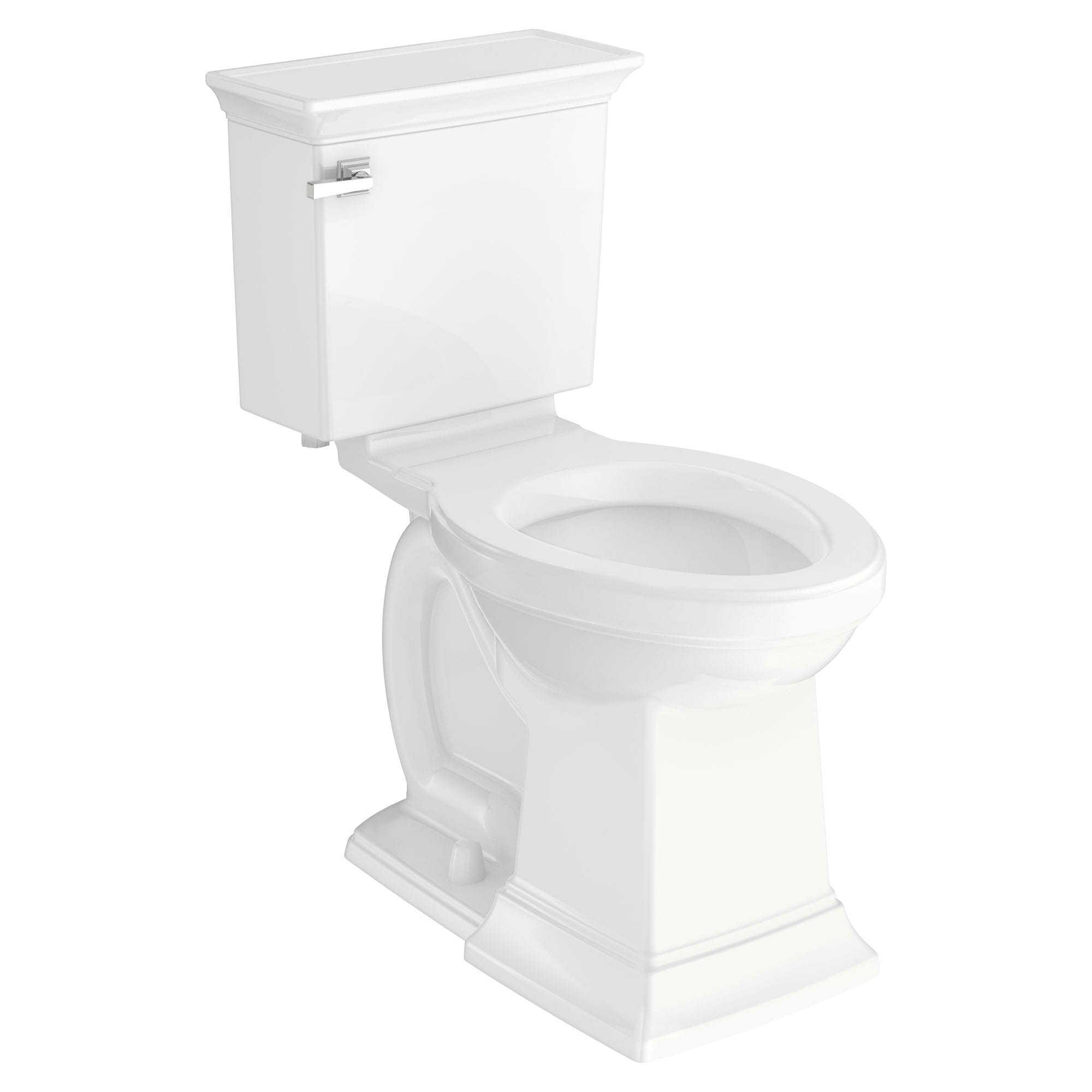 Town Square S Two Piece 128 gpf 48 Lpf Chair Height Elongated Toilet Less Seat WHITE